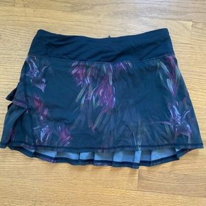 LULULEMON RARE PATTERN TENNIS SKIRT
